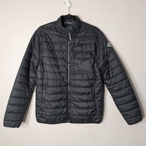 Faherty Atmosphere Full Zip In Mountain Black Jacket